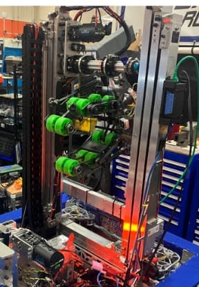 The 2025 Intake V1 on the full robot