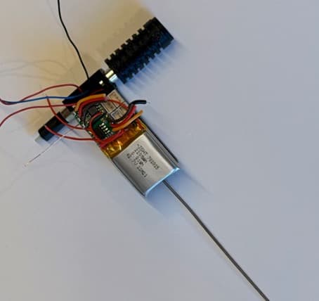 The first assembly of the robot